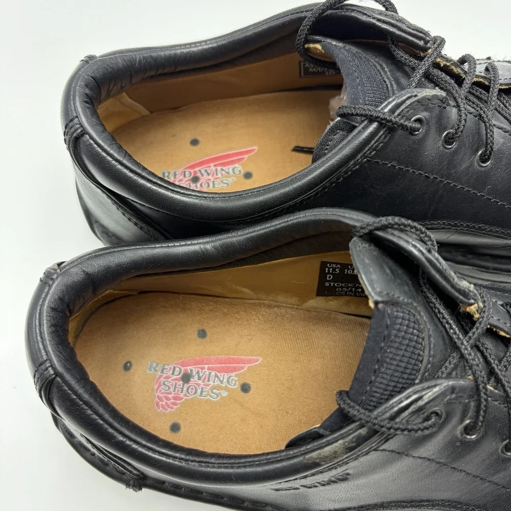 Red Wing 6703 Oxford Steel Toe Work Shoes Mens 11.5 D Sitchmax Lace Up Safety